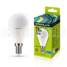 ERGOLUX (13628) LED-G45-11W-E14-4K