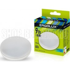 ERGOLUX (13515) LED-GX53-9W-GX53-4K
