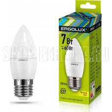 ERGOLUX (13297) LED-C35-7W-E27-3K