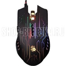A4TECH Bloody Q82 черный/рисунок оптическая (3200dpi) USB игровая (8but)