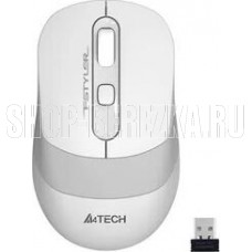A4TECH FStyler FG10 белый/серый оптическая (2000dpi) беспроводная USB