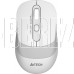 A4TECH FStyler FG10 белый/серый оптическая (2000dpi) беспроводная USB