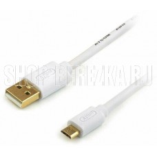 ATCOM (AT9074) Кабель 0.8 M USB(AM) - MICROUSB, блистер