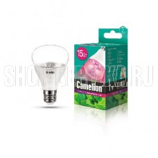 CAMELION LED15-PL/BIO/E27 (Эл.лампа светодиодная для растений 15Вт 220В)