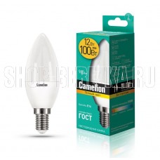 CAMELION (13687) LED12-C35/830/E14/12Вт