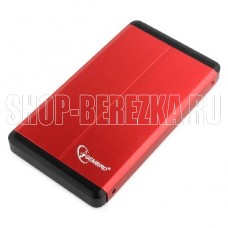 GEMBIRD (13047) EE2-U3S-2-R, внешний корпус 2.5 USB 3.0 , красный