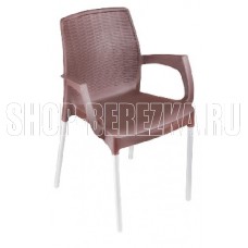АЛЬТЕРНАТИВА М6365 кресло Прованс (коричневый)