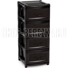 АЛЬТЕРНАТИВА М2443 Эконом 4-х секцион. корич.