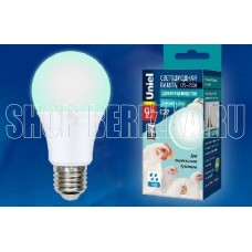 UNIEL (UL-00003190) для птиц LED-A60-9W/SCBG/E27/FR/DIM IP65 PLO65WH