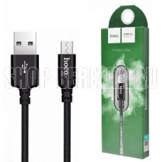 HOCO (6957531062844) X14 USB (m)-microUSB (m) 1.0м - черный