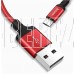 HOCO (6957531062851) X14 USB (m)-microUSB (m) 1.0м - красный/черный