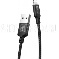 HOCO (6957531062882) X14 USB (m) - 8 Pin (m) 2.0m - черный