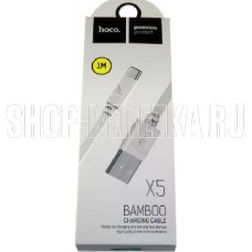 HOCO (6957531042709) X5a USB (m) - TYPE-C (m) 1.0m - белый