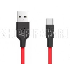 HOCO (6957531071419) X21 USB (m) - Type-C (m) 1.0m - красный/черный