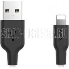 HOCO (6957531071365) X21 USB (m) - 8 Pin (m) 1.0m - белый/черный