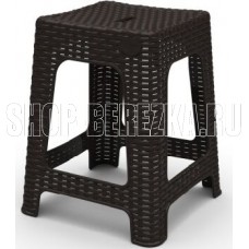 INGREEN ING6181ГШК RATTAN табурет квадратный горький шоколад