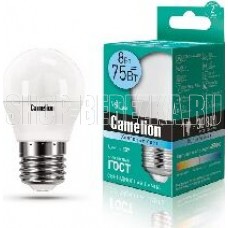 CAMELION (12394) LED8-G45/845/E27/4500К/8Вт