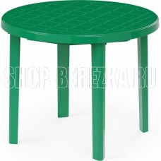 АЛЬТЕРНАТИВА М2666 стол 900х900х750мм круглый (зеленый)