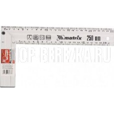 MATRIX Угольник, 300 мм, алюминиевый, литой 32472