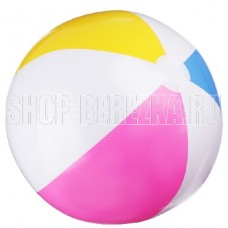 INTEX Мяч пляжный 61 см. Цветные дольки . Арт. 59030NP