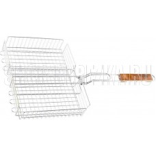 PALISAD Решетка гриль 260х320х65мм объемная хромир.69554