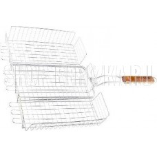 PALISAD Решетка гриль 315х410х70мм объемная хромир.69562