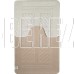 САНАКС 00281 CLASSIC UNI КВАДРАТЫ Коврик в ванную двойной БЕЖЕВЫЙ (55х90+ 45х55)см 100% полиэстер