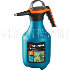 GRINDA PP-2 опрыскиватель 2 л, помповый, колба из полиэтилена 425052
