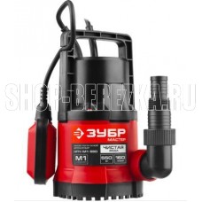 ЗУБР НПЧ-М1-550 дренажный насос с минимальным уровнем откачки