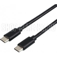 ATCOM (AT2113) Кабель TYPE-C (m) - TYPE-C(m) 0.8М черный