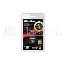 OLTRAMAX MicroSDXC 128GB Class 10 UHS-1 PREMIUM (U3) + адаптер (SD 95 MB/s) [OM128GCSDXC10UHS-1-PrU3]
