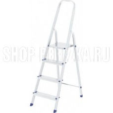 СИБРТЕХ Стремянка, 4 ступени, алюминиевая, Россия 97714