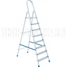 СИБРТЕХ Стремянка, 8 ступеней, алюминиевая, Россия 97718