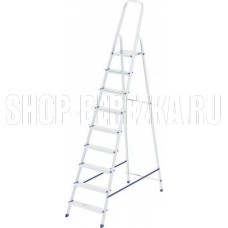 СИБРТЕХ Стремянка, 9 ступеней, алюминиевая, Россия 97719