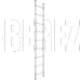 СИБРТЕХ Лестница приставная, 9 ступеней, Россия 97829