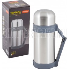 MALLONY Термос нерж. сталь SF-1200, 1,2л (073003)