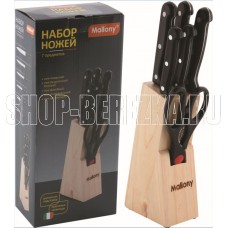 MALLONY Набор ножей 7 предметов, MAL-S01B (965308)