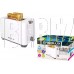 ERGOLUX ELX-ET02-C31 бело-серый двойной корпус, 220-240 В, 750 Вт