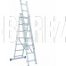 СИБРТЕХ Лестница, 3 х 7 ступеней, алюминиевая, трехсекционная, Россия 97817