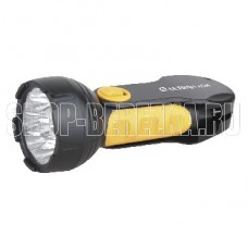ULTRAFLASH (10794) LED3816 Аккумуляторный фонарь черный/желтый