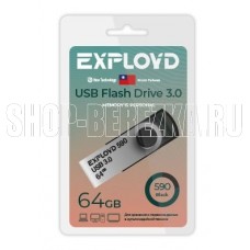 EXPLOYD EX-64GB-590-Black USB 3.0