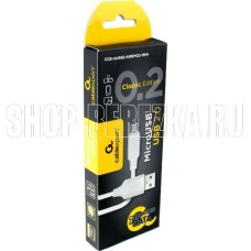 GEMBIRD/Cablexpert (17914) CB-mUSB2-AMBMO2- CLASSIC 0.2 - 1.0 м - белый