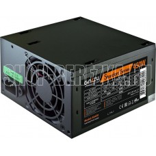 GINZZU SA450 ATX, 8cm fan, 20+4pin +4Pin, 2*SATA, 2*IDE Черный