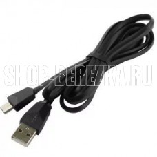 SMARTBUY (iK-3112sp black) USB-Type C, SPIRAL, 1 метр, черный