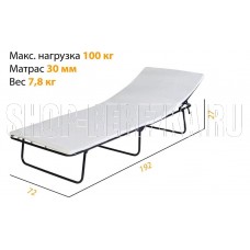 УДАЧНАЯ МЕБЕЛЬ В-09М Лаура 190X72,5X26см