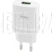 HOCO (6931474716286) C12Qm QC3.0 White + кабель MICRO USB