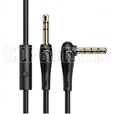 HOCO (6931474713421) UPA15 3.5mm (m) - 3.5mm (m)+ микрофон 1.0m - черный