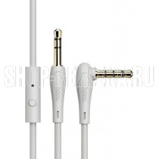 HOCO (6931474713438) UPA15 3.5mm (m) - 3.5mm (m) + микрофон 1.0m - серый