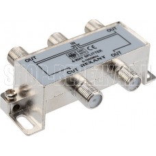REXANT (05-6003) ДЕЛИТЕЛЬ ТВ Х 4 ПОД F РАЗЪЁМ 5-1000 МГЦ