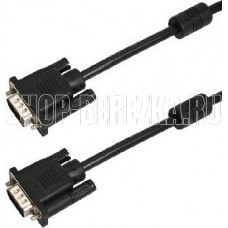 PROCONNECT (17-5505-6) Шнур VGA - VGA с ферритами, 3м, черный